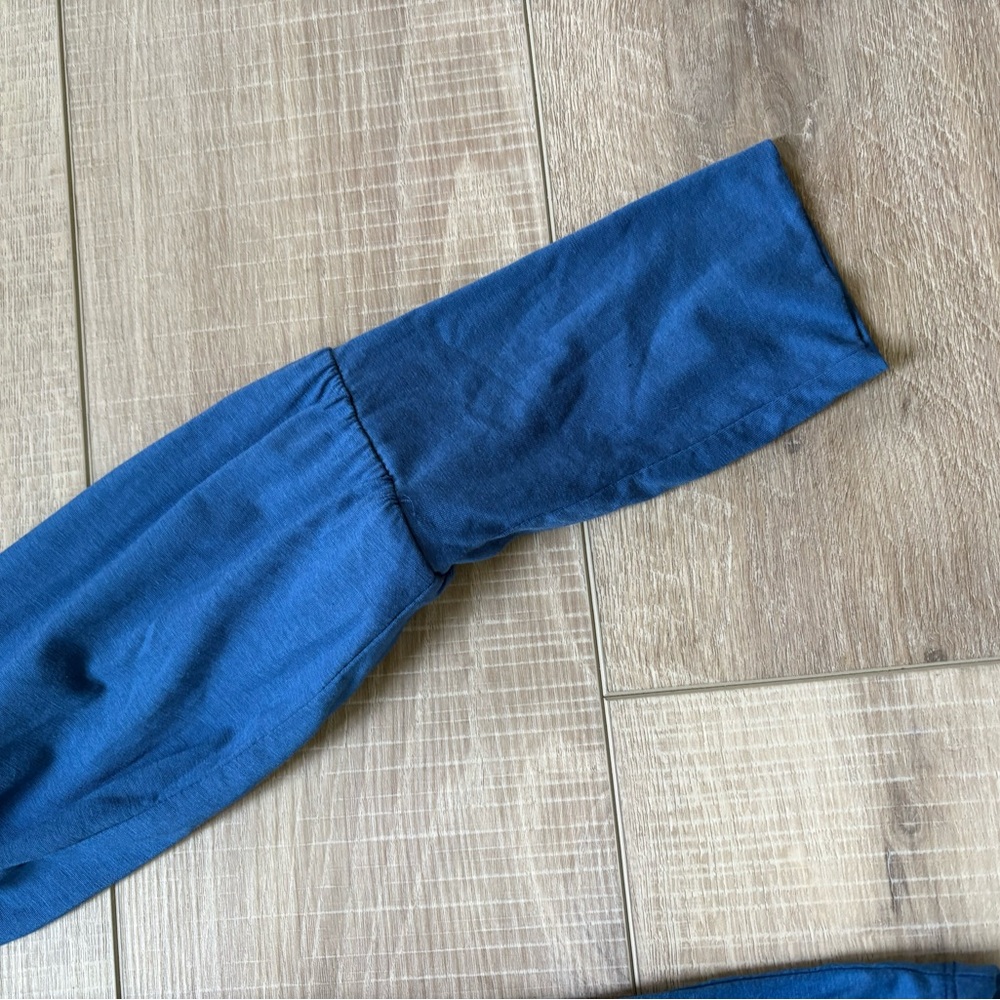 Sundance Deep Blue Long Sleeve Top - Picture 5 of 7